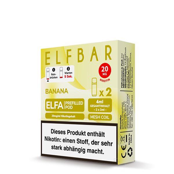 Elfbar - ELFA Pod - Banana - Puzzles Shisha Online Shop