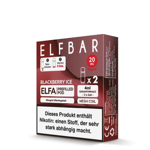 Elfbar - ELFA Pod - Blackberry Ice - Puzzles Shisha Online Shop