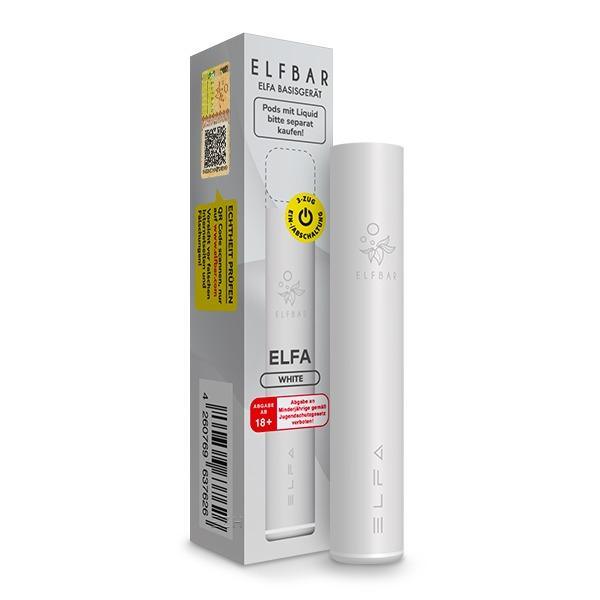 Elfbar - ELFA Akkuträger - White - Puzzles Shisha Online Shop