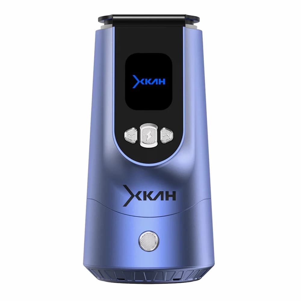 Xkah Pro in Blau elektrischer HMD Aufsatz