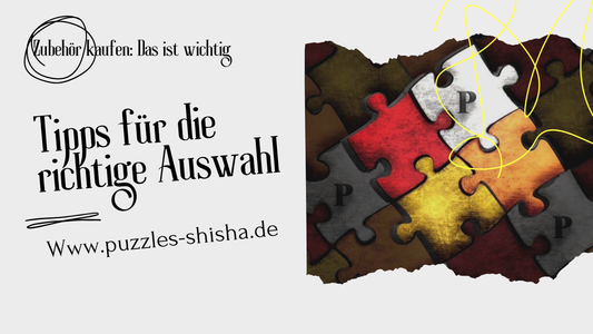 Wichtiges Shisha-Zubehör wie Schläuche, Köpfe, Kohle und Reinigungssets – Tipps, wie du die richtigen Produkte für dein perfektes Shisha-Erlebnis auswählst.