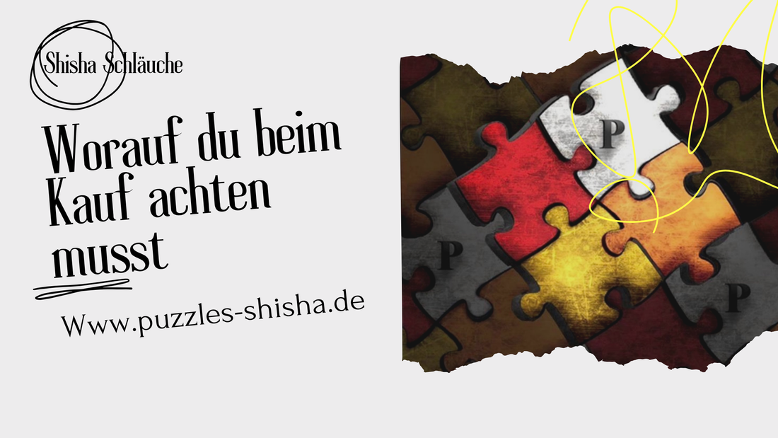 Shisha Schläuche: Welches Material & worauf beim Kauf achten