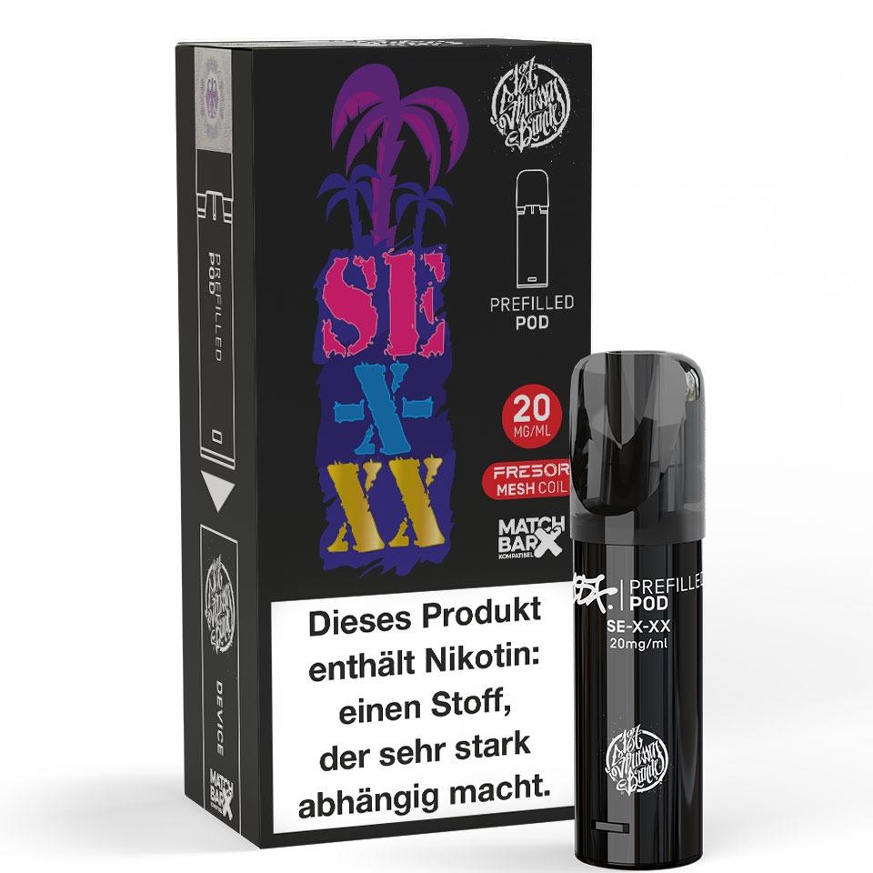 187 PODS Prefilled 20mg - SE-X-XX - Puzzles Shisha Online Shop