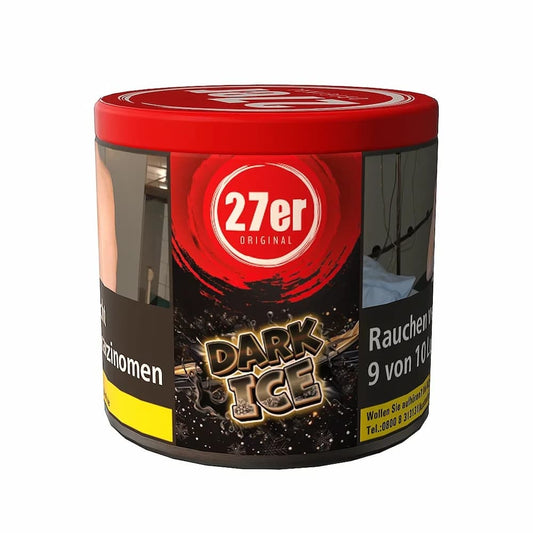 27er original Dark ice shisha Tabak Dose Brombeere Menthol