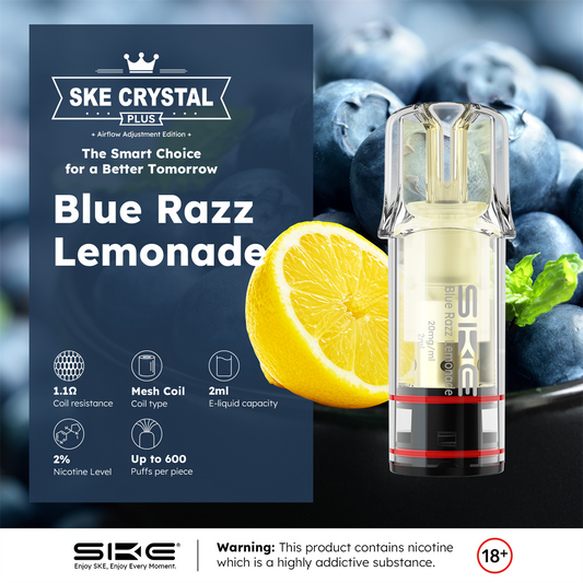 Crystal Plus Pod Blue Razz Lemonade