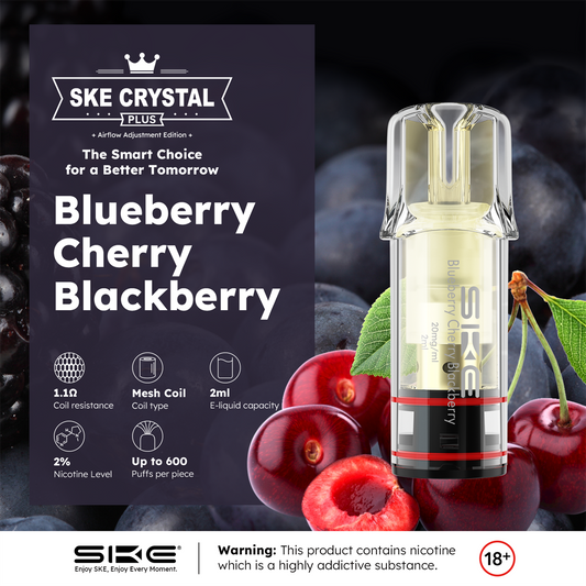 Crystal Plus Pod Blueberry Cherry Blackberry