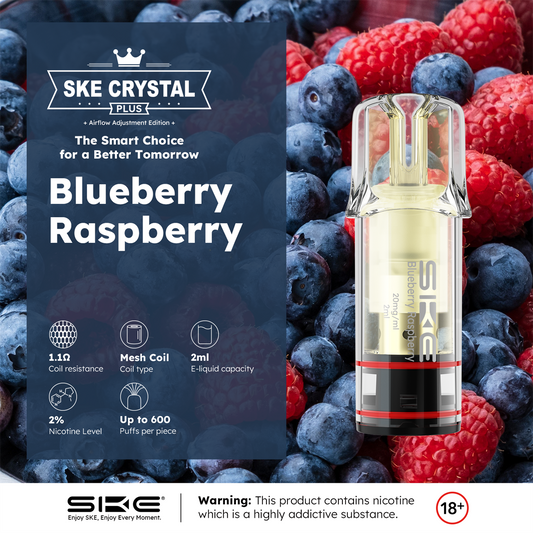 Crystal Plus Pod Blueberry Raspberry