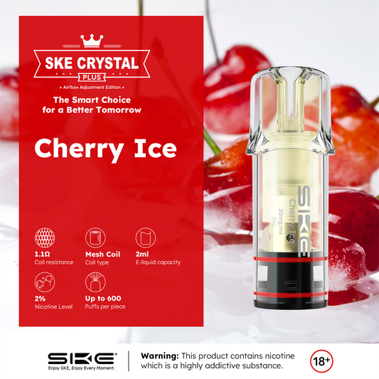 Crystal Plus Pod Cherry Ice