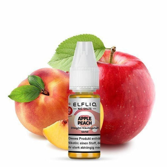 Elfliq By Elfbar - 20mg - Apple Peach 10ml - Puzzles Shisha Online Shop