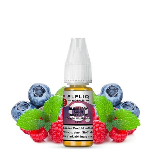 Elfliq Blue Sour Raspberry 10ml – Blaubeere & saure Himbeere Liquid
