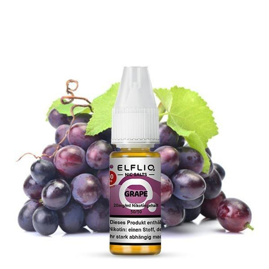 Elfliq by Elfbar Grape 20 mg Liquid – E-Liquid mit Traubengeschmack