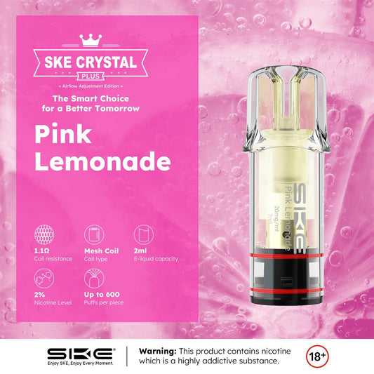 Crystal Plus Pod Pink Lemonade