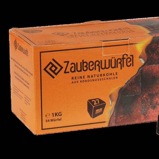 Zauberwürfel Shisha Kohle 1kg
