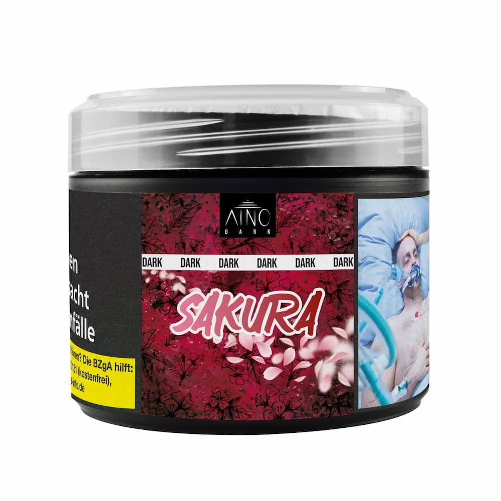 AINO Dark Tobacco 200g - Lady Sakura - Puzzles Shisha Online Shop