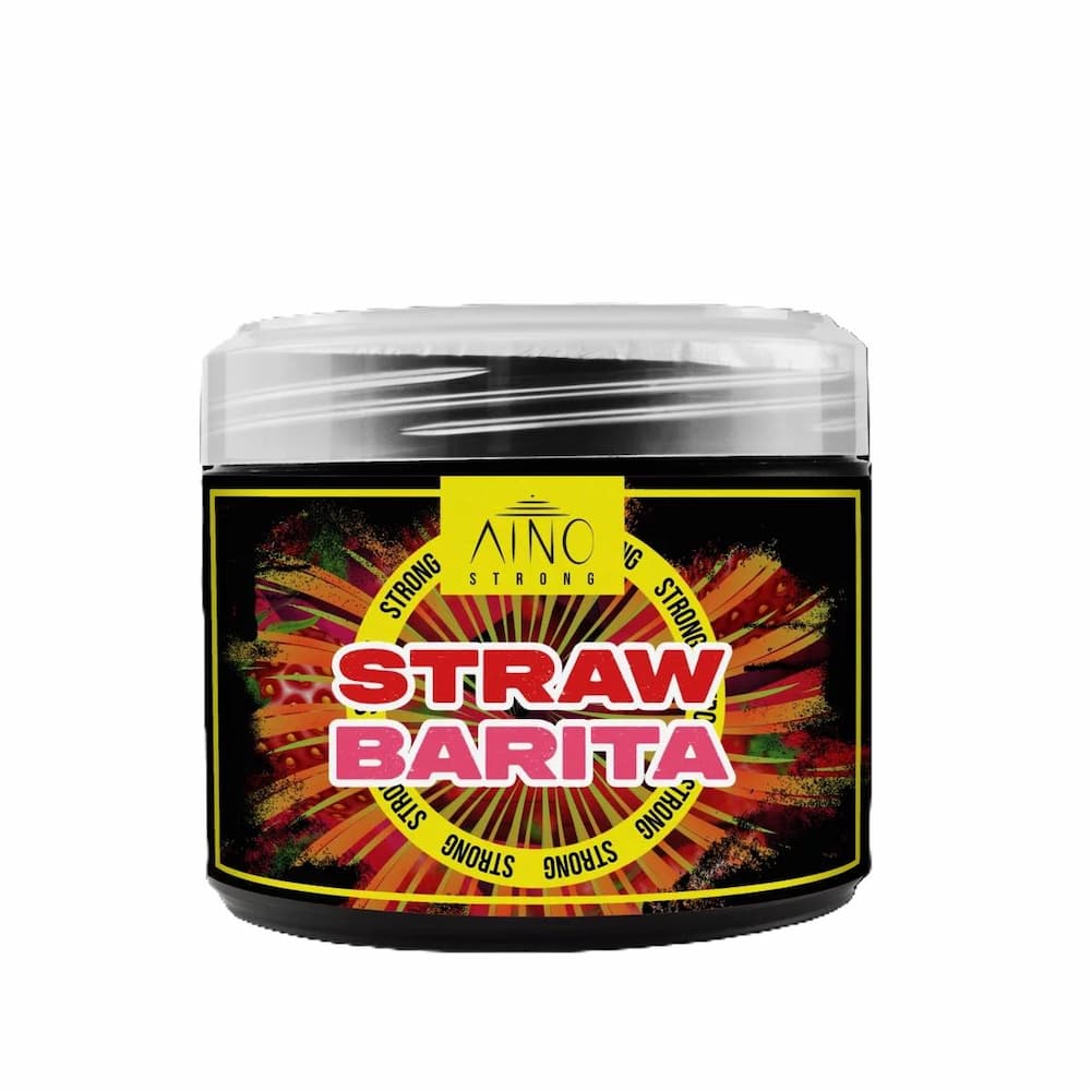 AINO Strong Tobacco Straw Barita 200g Dose – Erdbeere Rhabarber Shisha Tabak