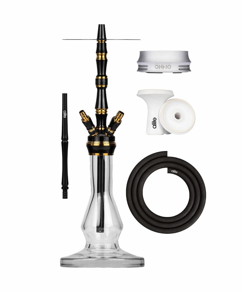 alite Swiss - Squad - Black/Gold Shisha
