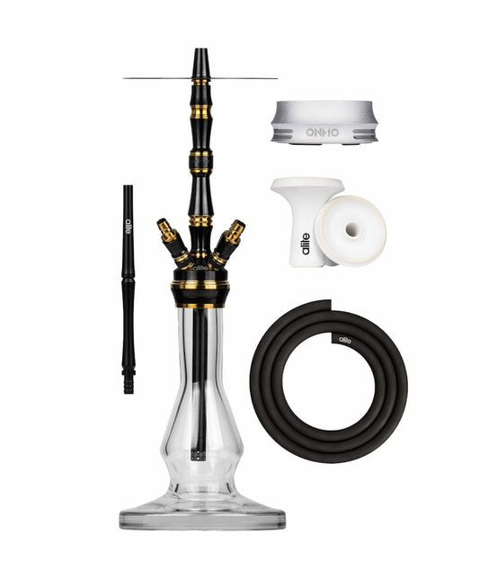 alite Swiss - Squad - Black/Gold Shisha