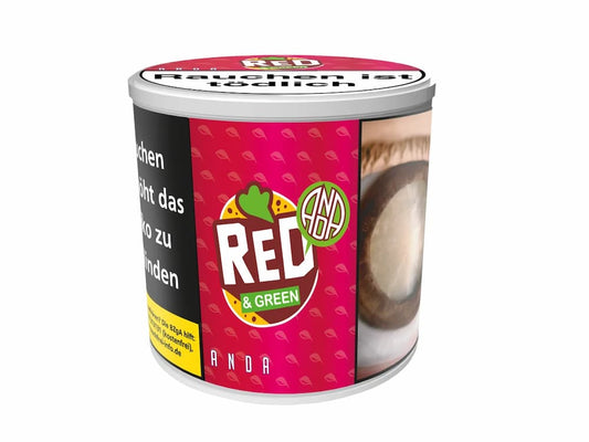 Anda Shisha Tabak 200g Red Green Dose Kiwi Erdbeere