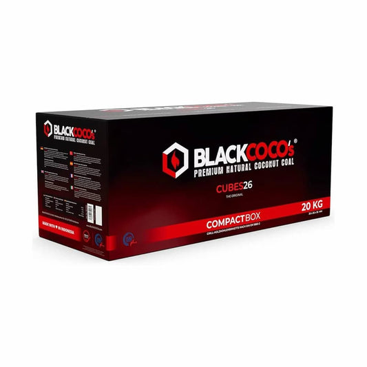 Black Coco Shisha Kohle in 20kg Verpackung