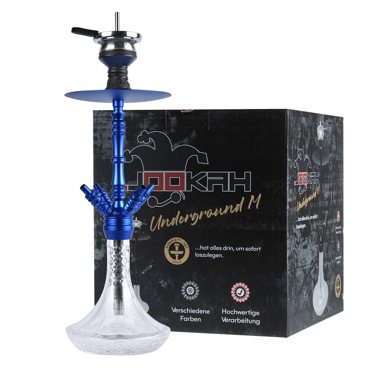 Jookah Underground M Blue Karton