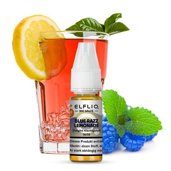 elfliq blue razz lemonade