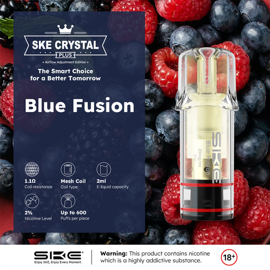 Crystal Plus Blue Fusion Blaubeere