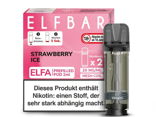 Elfbar - ELFA Pod -  Strawberry Ice