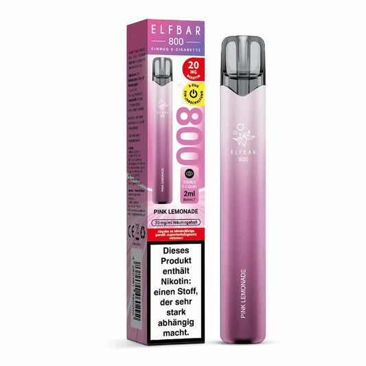 Elfbar 800 Pink Lemonade Einweg E-Zigarette mit Beeren-Zitronen Geschmack