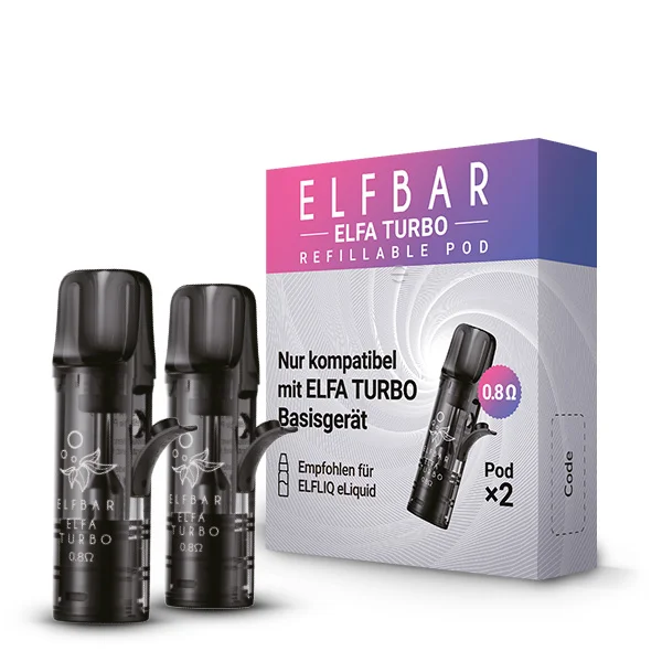 Elfa - PODS - Refillable Pods 2stk - 0,8 Ohm - Leerpod