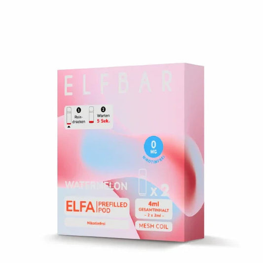 Elfbar - ELFA Pod - Watermelon nikotinfrei - Puzzles Shisha Online Shop