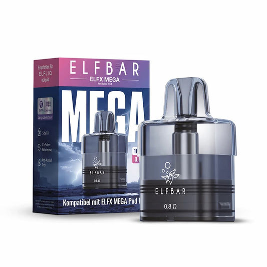 ELFBAR ELFX Mega Refillable Pod 10ml 0.8 Ohm | Nachfuellbar