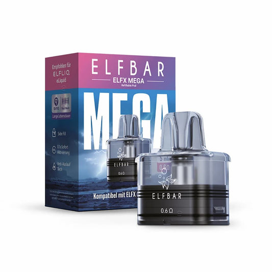 ELFBAR ELFX Mega Refillable Pod 5ml 0.6 Ohm | Nachfuellbar