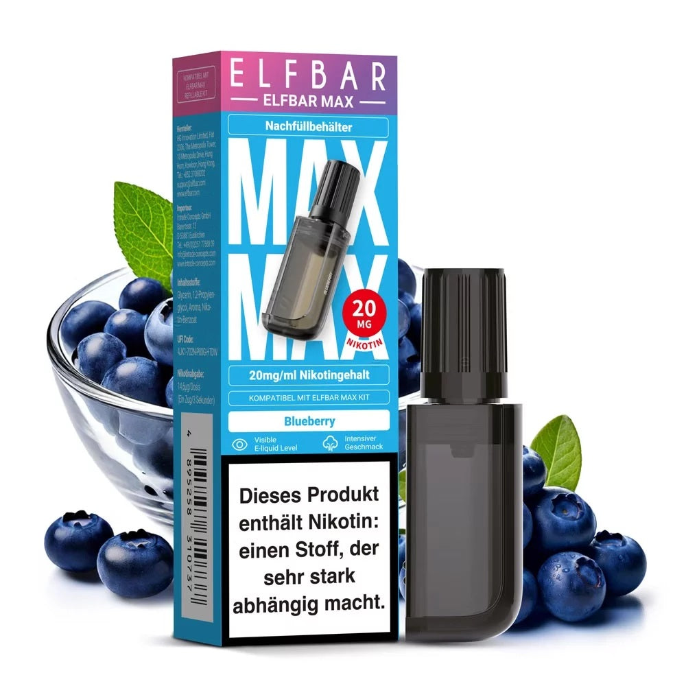 Elfbar Max Refill Pod Blaubeere
