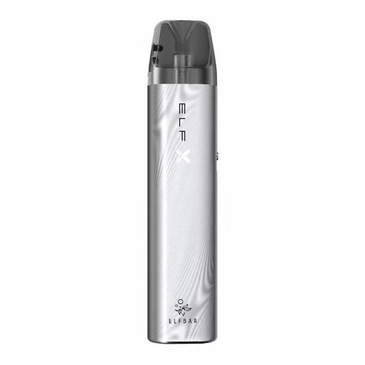 Elfbar ELFX Kit - Silver - Puzzles Shisha Online Shop