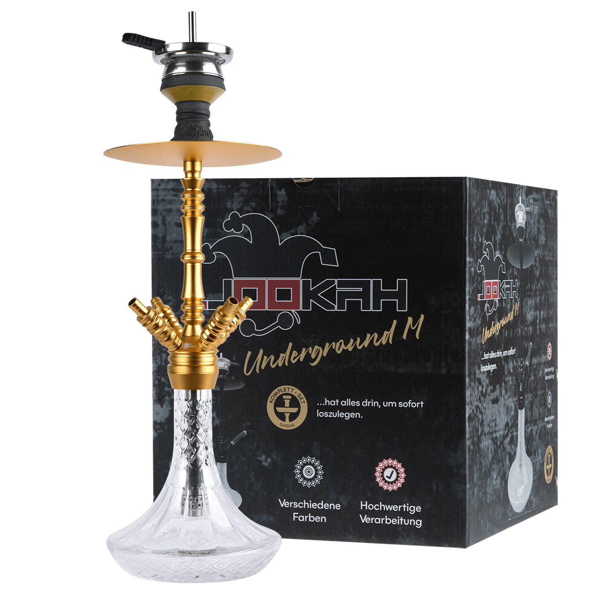 Jookah Underground M Gold Karton