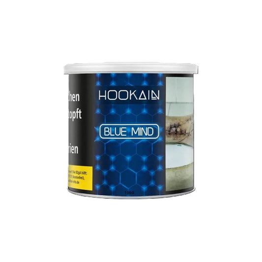 Hookain Blue Mind 100g Shisha Tabak – Dose mit Blaubeere Nana Minze Geschmack