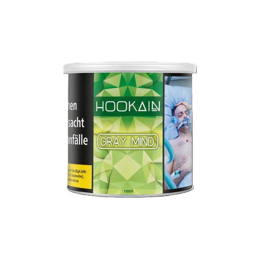 Hookain Gray Mind 100g Dose – Shisha Tabak Traube Minze Geschmack
