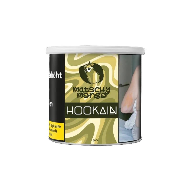 Hookain Matschy Mongo 100g Dose – Shisha Tabak Matcha Mango Geschmack