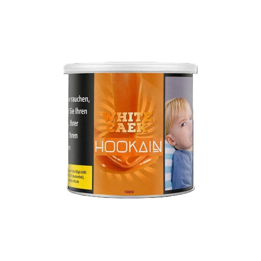 Hookain White Caek 100g Dose – Shisha Tabak Käsekuchen Karamell Geschmack