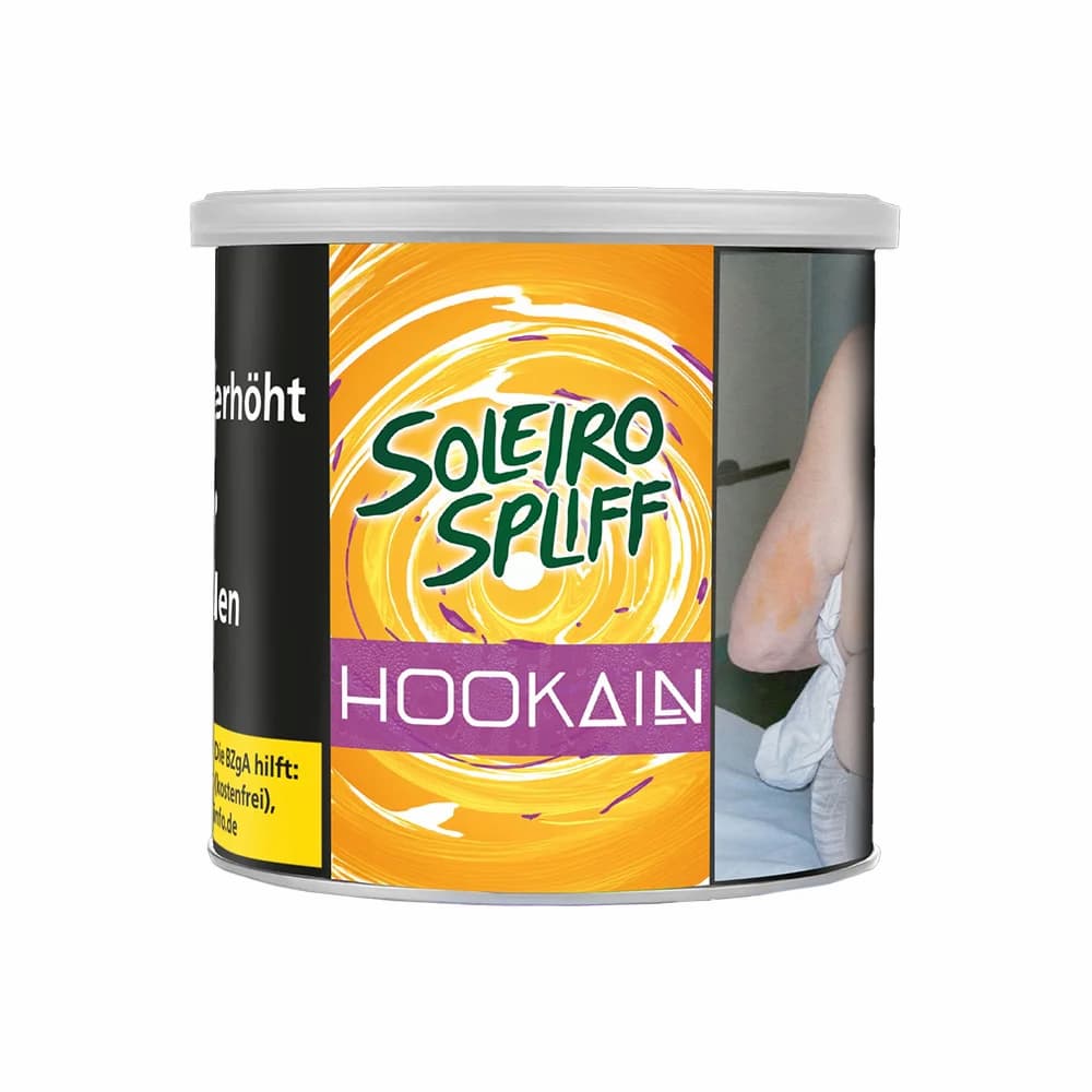 Hookain Soleiro Spliff 200g Dose – Maracuja Vanille Eiscreme Orange Shisha Tabak
