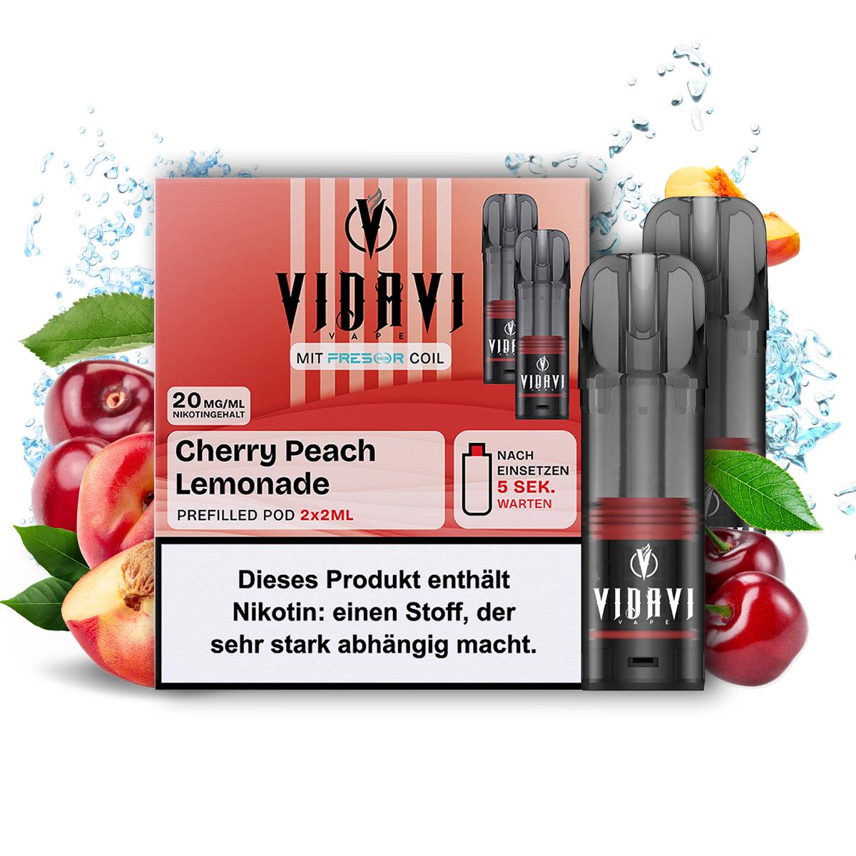 Vidavi Pod Cherry Peach Lemonade