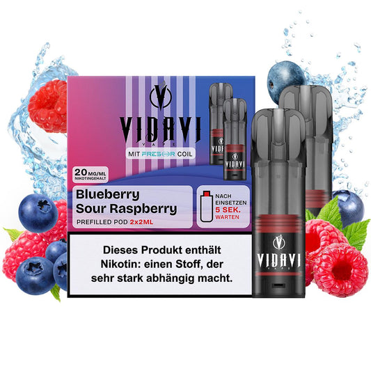 Vidavi Pod Blueberry Sour Raspberry