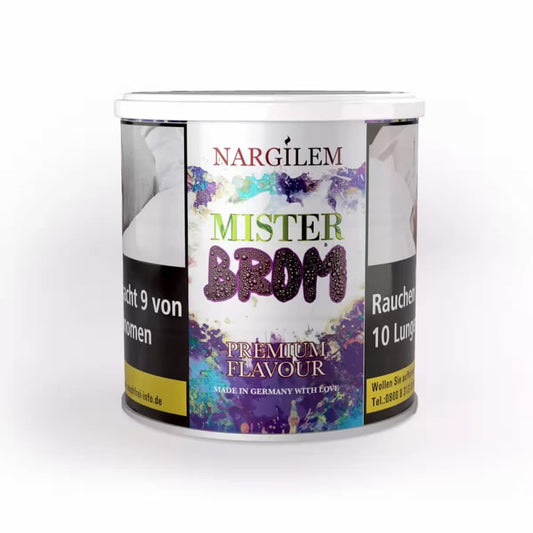 Nargilem Mister Brom Shisha Tabak Dose Brombeere