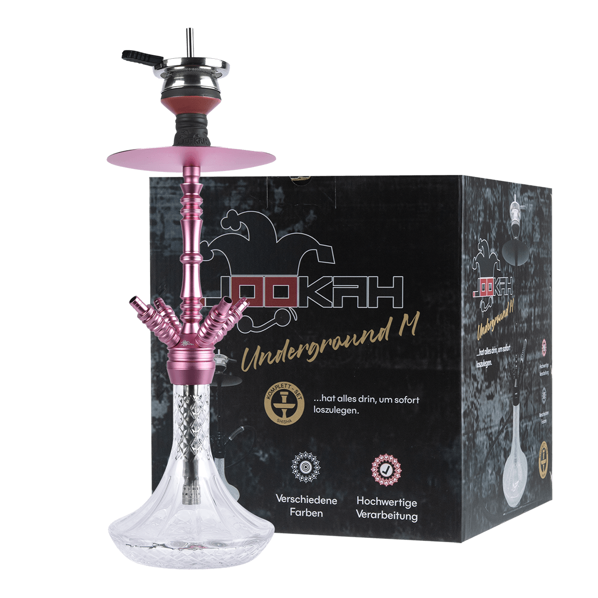 Jookah Underground M Pink Karton