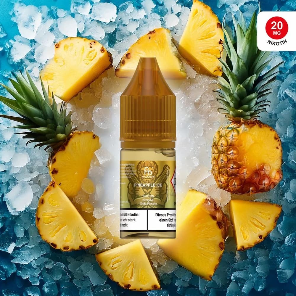 RandM Tornado Pineapple Ice Liquid 20mg/ml Nikotinsalz – tropisch-fruchtiger Ananasgeschmack mit erfrischendem Cooling-Effekt, ideal für Pod-Systeme und MTL-Vapes.
