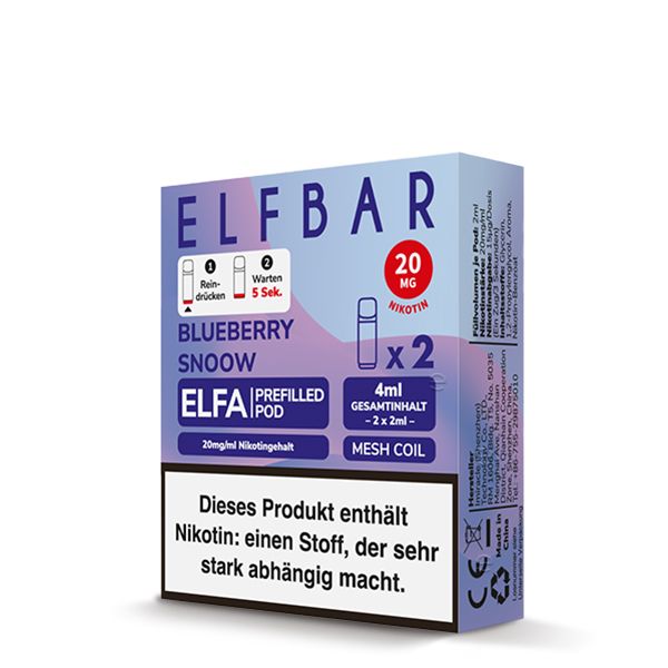 Elfbar Pod Blaubeere ice