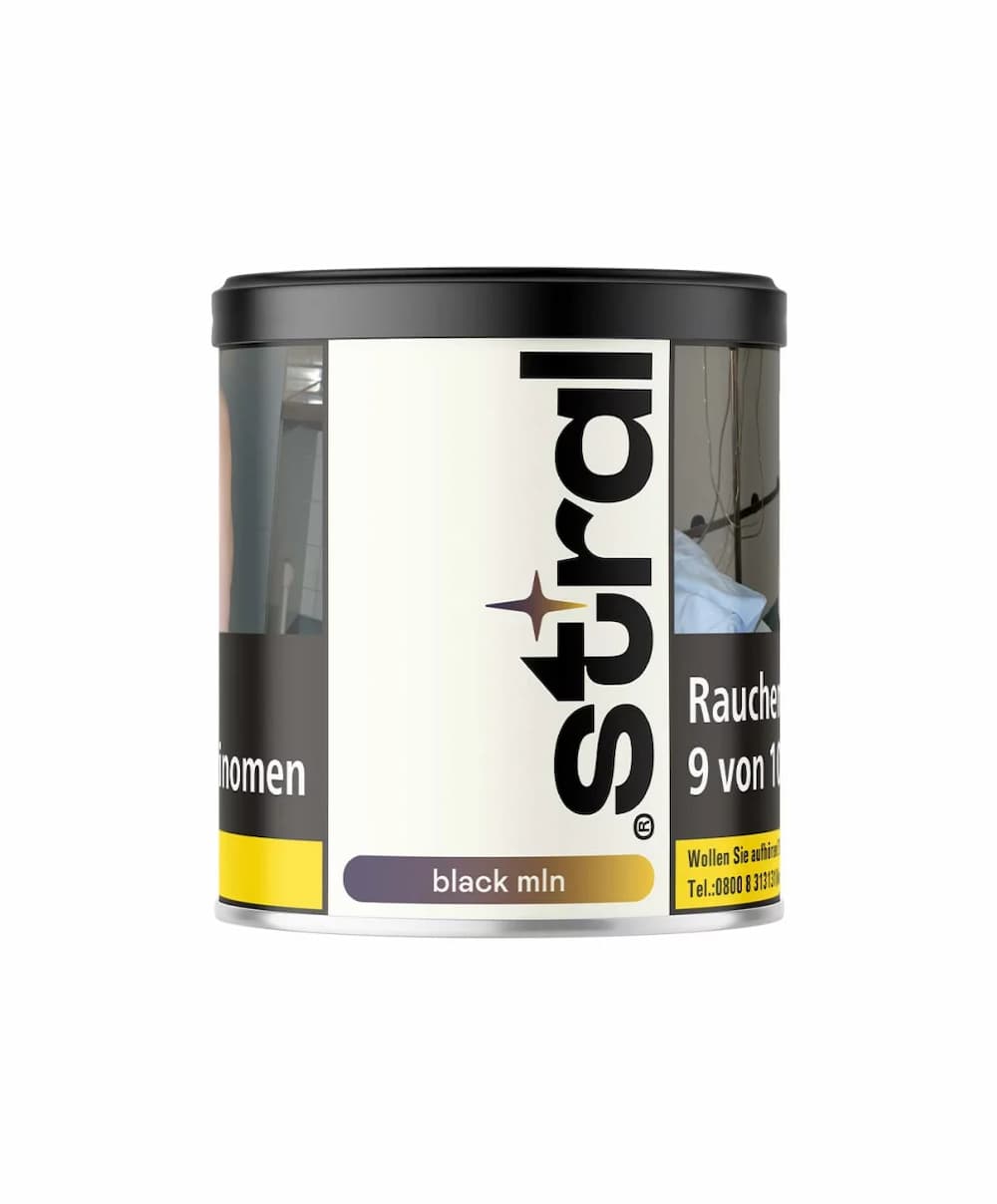 Stral Tobacco 200g - black mln
